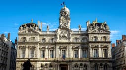 L'Hôtel de ville de Lyon.