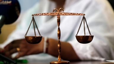 Le symbole de la justice (illustration). 