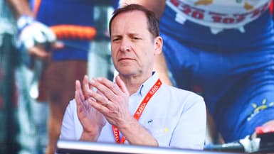 Christian Prudhomme, patron du Tour de France, le 12/03/2023 en marge de Paris-Nice