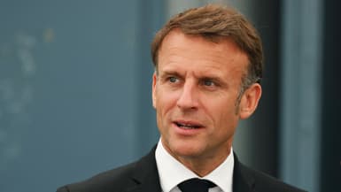 Emmanuel Macron à Oradour-sur-Glane le 10 juin 2024