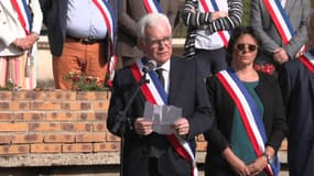 Patrick Maugars, le maire d'Incarville, a rendu hommage aux agents pénitentiaires tués lors de l'attaque d'un fourgon mardi 14 mai.