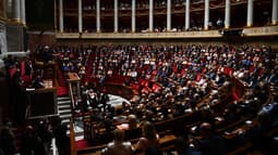 L’hémicycle de l'Assemblée nationale le 28 juin 2022. (Photo d'archive)