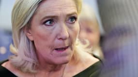 La patronne des députés du RN, Marine Le Pen, le 29 février 2024