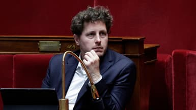 Le député écologiste Julien Bayou à l'Assemblée nationale le 21 mai 2024