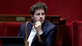 Le député écologiste Julien Bayou à l'Assemblée nationale le 21 mai 2024