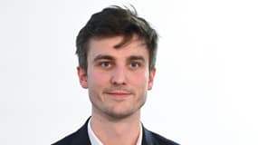 Léon Deffontaines, tête de liste des communistes aux élections européennes, le 20 mars 2024