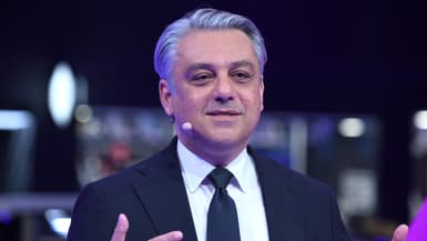 Luca De Meo directeur général de Renault le 17 octobre au Mondial de l'Automobile de Paris
