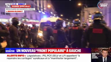 Paris: des interpellations dans la manifestation à proximité du QG des Écologistes