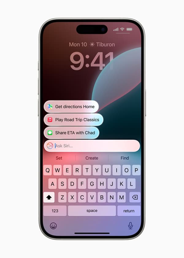 Siri sera plus intelligent avec Apple Intelligence. Siri sera plus intelligent avec Apple Intelligence.